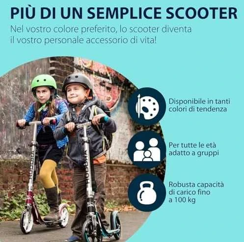 Hudora BigWheel 205 Scooter – Turquoise