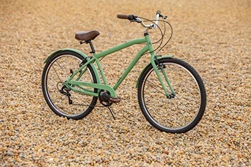 Huffy Sienna 27.5" Vintage dviratis, Shimano 7-speed index, Žalias