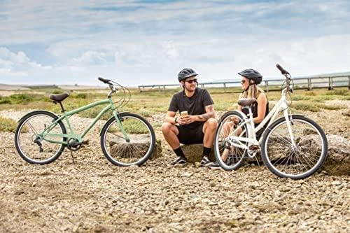 Huffy Sienna 27.5" Vintage dviratis, Shimano 7-speed index, Žalias