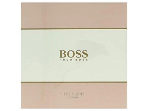 RINKINYS Boss The Scent For Her by Hugo Boss EDP 50ml, kūno losjonas 50ml ir EDP miniatiūra 7.4ml