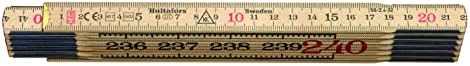 Hultafors Tommestok træ 59-2.4-12 mm/mm 2,4m