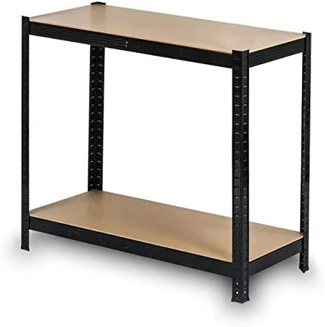 Metalinė sandėliavimo lentyna Humberg HR-813 180 x 90 x 40 cm, juodos spalvos