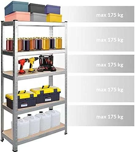 Humberg metalinis stelažas 2in1, 150x75x30cm (HR-810)