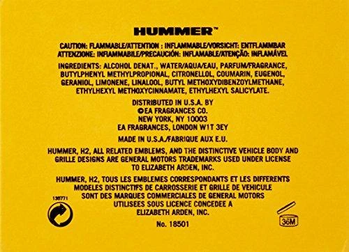 Hummer Hummer EDT tualetinis vanduo vyrams, 125 ml