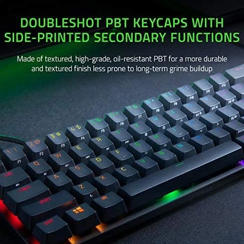 60% Mechaninė Žaidimų klaviatūra Razer Huntsman Mini, Red Switch, Nordic išdėstymas