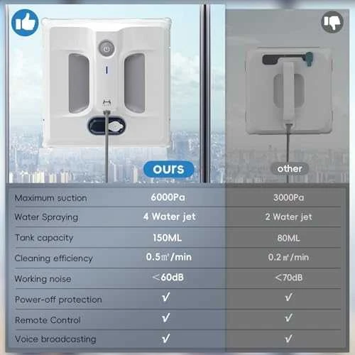 Xiaomi Hutt A1 langų valymo robotas