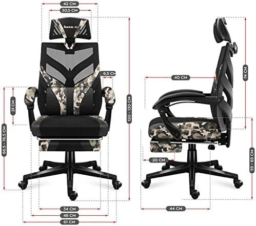 Žaidimų kėdė Huzaro Combat 5.0, Kamufliažinė
