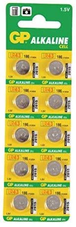 gp Baterijos elementas 1.5V VIPOW Extreme AG12/LR43 alkaline