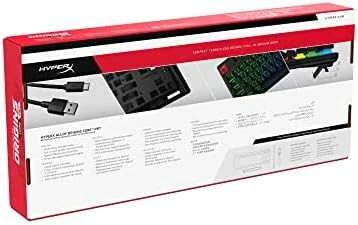 HyperX Alloy Origins Core PBT HX Mėlyna - mechaninė žaidimų klaviatūra
