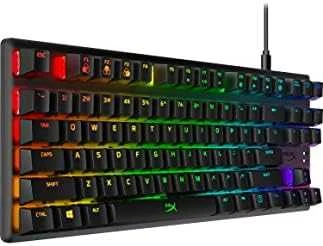 Klaviatūra „Hewlett Packard“ (HP) „HP HyperX Alloy Origins 65“ HKBO1T-RD-NO/E plokštė