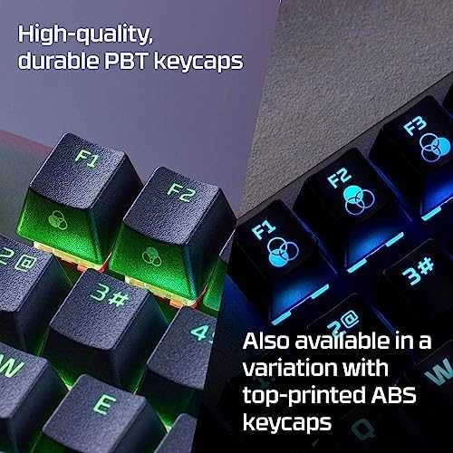Klaviatūra „Hewlett Packard“ (HP) „HP HyperX Alloy Origins 65“ HKBO1T-RD-NO/E plokštė