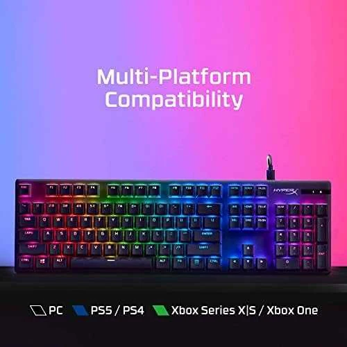 HyperX Alloy Origins PBT HX Blue - mechaninė žaidimų klaviatūra
