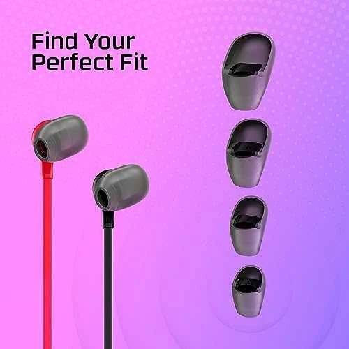 HyperX Cloud Earbuds  aidinės žaidimų ausinės, Raudonos