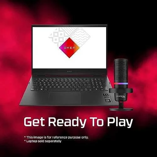 HyperX DuoCast USB mikrofonas, juodas