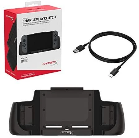 HyperX HX-CPCS-U ChargePlay Clutch - Nintendo Switch Įkrovimo stotelė - prijungiama tiesiogiai per C tipo USB jungtį