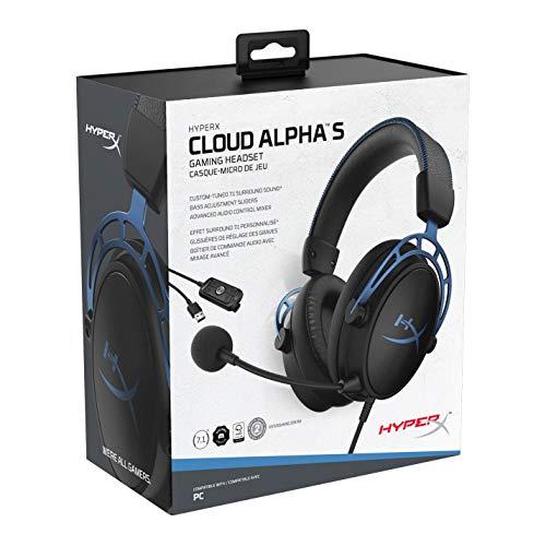KINGSTON HyperX Cloud Alpha S - Ausinės Žaidimams Mėlyna | Varle.lt
