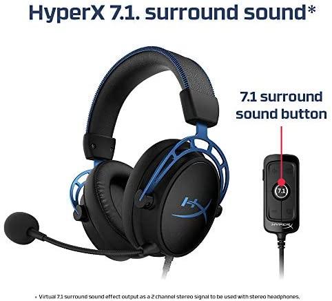 KINGSTON HyperX Cloud Alpha S - Ausinės Žaidimams Mėlyna | Varle.lt