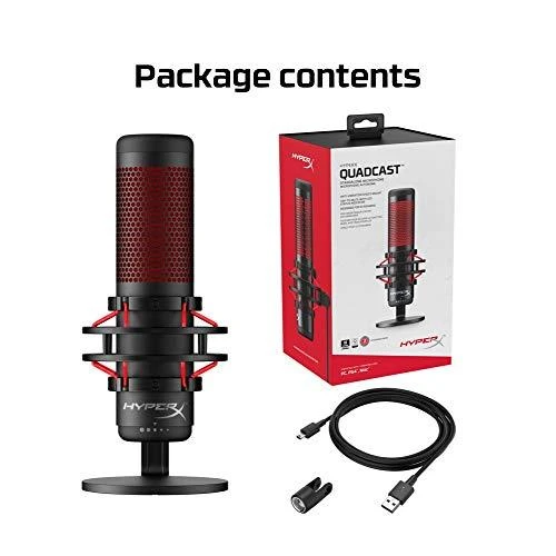 HyperX QuadCast - USB Kondensatorinis Mikrofonas