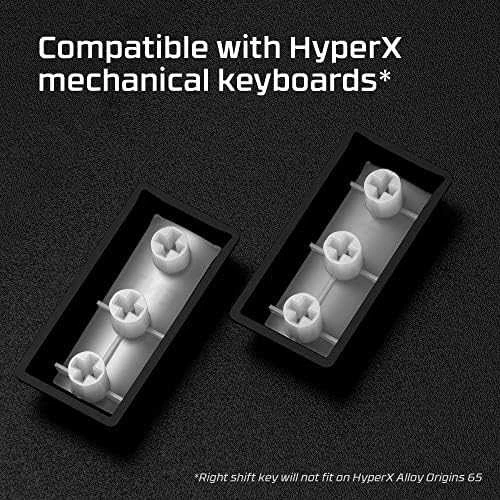 Pakaitiniai klavišai HyperX Full key Set Keycaps, juodos spalvos