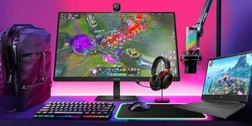HyperX QuadCast 2 S kondensatorinis žaidimų mikrofonas | Juodas