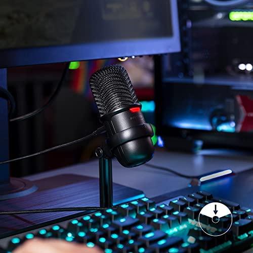 HyperX SoloCast - USB mikrofonas, juodas
