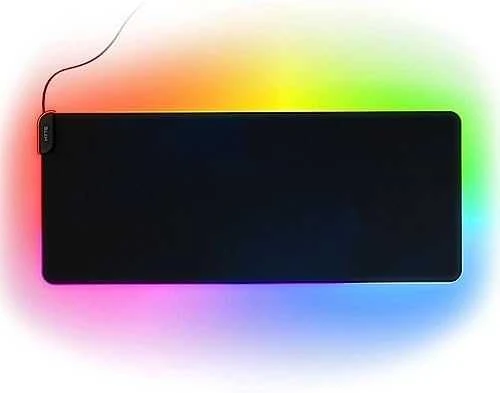 Hyte CNVS Intense Play Mat qRGB pelės kilimėlis žaidimams – juodos spalvos