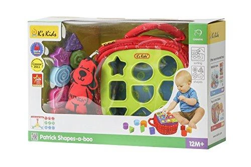 K's Kids Sorter su Patrick kaladėlėmis – formos