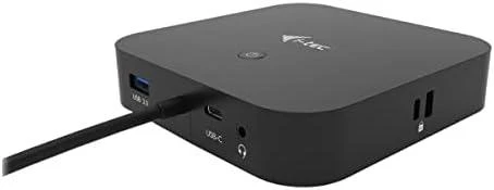 I-TEC USB-C Dual Ekranas MST DS 1x DP 1x HDMI 1x GLAN 3x USB 3.0 2xUSB 2.0 1xUSB-C-Datei 1xGarso / mikrofono lizdas 1x65W USB-C PD + įkroviklis 77W