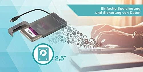 I-tec MYSAFEU313 saugojimo diskų korpusas 2.5" HDD / SSD aptvaras Juoda
