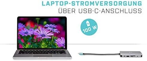 I-tec Metal C31NANODOCKVGAPD knyginių kompiuterių dokas / jungčių replikatorius Vielinis USB 3.2 Gen 1 (3.1 Gen 1) Type-C Sidabras