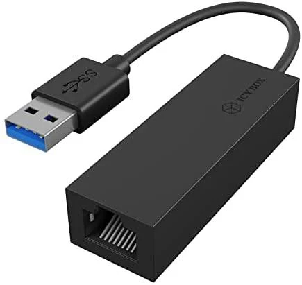Icy Box Raidsonic | USB 3.0 (A tipo) į Gigabit Ethernet adapteris | IB-AC501a