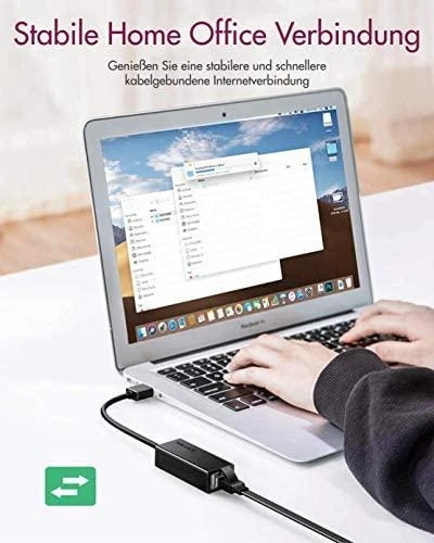 Icy Box Raidsonic | USB 3.0 (A tipo) į Gigabit Ethernet adapteris | IB-AC501a