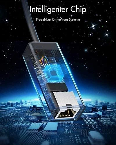 Icy Box Raidsonic | USB 3.0 (A tipo) į Gigabit Ethernet adapteris | IB-AC501a