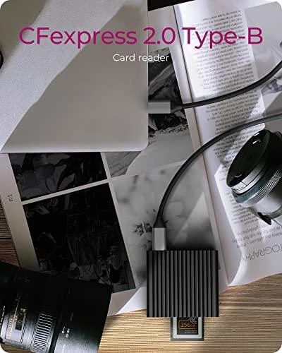 Icy Box RaidSonic ICYBOX IB-CR404-C31 Išorinis kelių kortelių skaitytuvas USB 3.0 Type-C CF Express