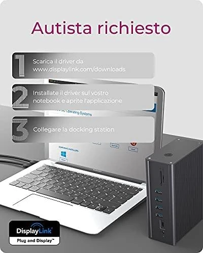 Raidsonic | Icy Box | IB-DK2262AC DockingStation | Dock | Ethernet LAN (RJ-45) jungtys 1 | VGA (D-Sub) jungtys quantity 1 | USB 3.0 (3.1 Gen 1) Type-C jungtys quantity 1 | USB 3.0 (3.1 Gen 1) jungtys quantity 3 | USB 2.0 jungtys quantity 3 | HDMI jungtys quantity 2 | Ethernet LAN | Garantija 24 mėn.