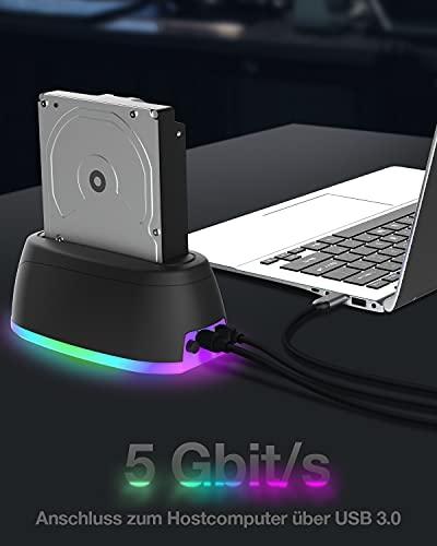Raidsonic Icy Box IB-1124L-C3 1 Bay SATA SSD / HDD prijungimo stotis