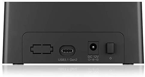 Icy Box Raidsonic | Ledinė dėžė | IB-1121-C31 prijungimo stotis, skirta 1 x HDD / SSD su USB 3.1 (Gen 2) Type-C