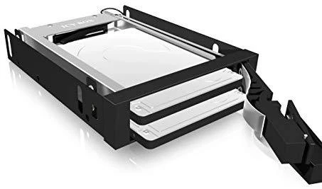 ICYBOX IB-2227StS Icy Box Mobilus stovas skirtas 2x 2.5 SATA HDD arba SSD, Juodas