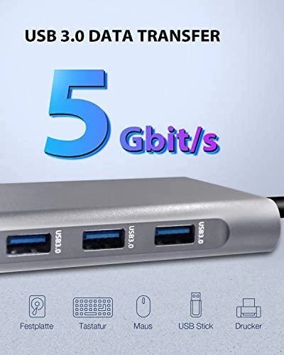 Icy Box IB-DK4040-CPD USB Type-C™ prijungimo stotis su dviem vaizdo sąsajomis | Raidsonic