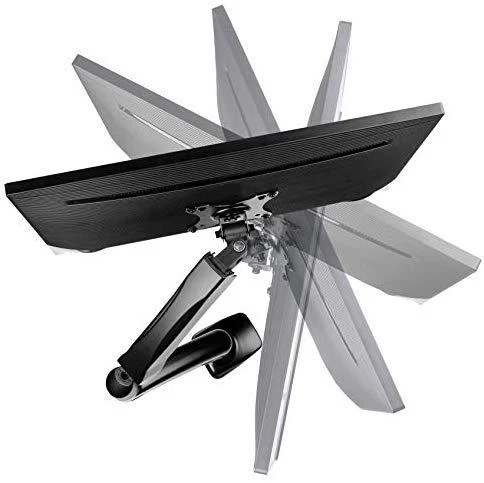 Laikiklis ICY BOX IB-MS303-T Monitorius stovas su staliniu pagrindu, skirtas iki 27 colių ekranui | Raidsonic
