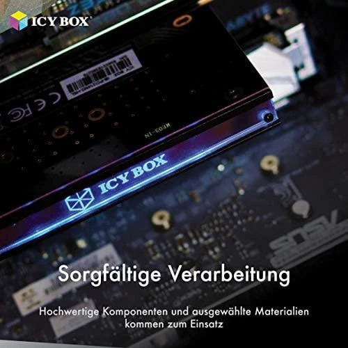 „Raidsonic“ | ICY BOX | PCIe plokštė su M.2 M-Key lizdu vienam M.2 NVMe SSD diskui