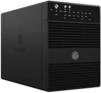 Serveris ICY BOX IB-RD3640SU3 Išorinis 4x3,5 colio USB 3.0 eSATA Host RAID 0 1 3 5 10 Juodas