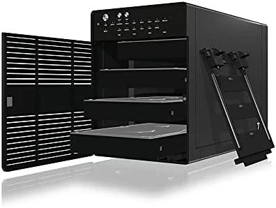 Serveris ICY BOX IB-RD3640SU3 Išorinis 4x3,5 colio USB 3.0 eSATA Host RAID 0 1 3 5 10 Juodas