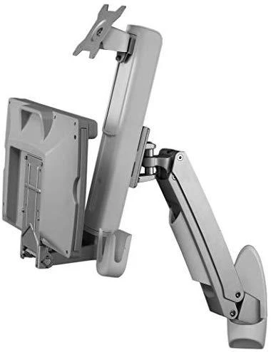 ICYBOX IB-MS600-W Icy Box Sieninis laikiklis iki 24 (61 cm) ekranui su pelė ir klaviatūros darbo vieta