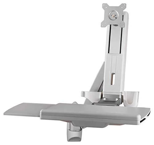 ICYBOX IB-MS600-W Icy Box Sieninis laikiklis iki 24 (61 cm) ekranui su pelė ir klaviatūros darbo vieta