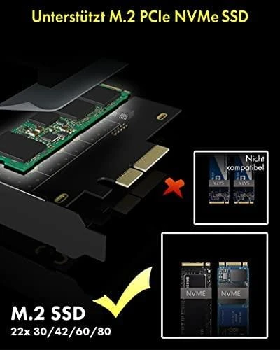Icy Box Raidsonic | 1x HDD/SSD keitiklis, skirtas PCIe x4 lizdui | IB-PCI208-HS | Judėja