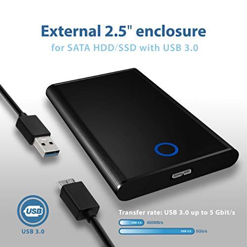 Raidsonic | ICY BOX | Stilingo dizaino išorinis 2,5" SATA HDD/SSD korpusas su USB 3.0 sąsaja | SATA | USB 3.0 | 2,5"