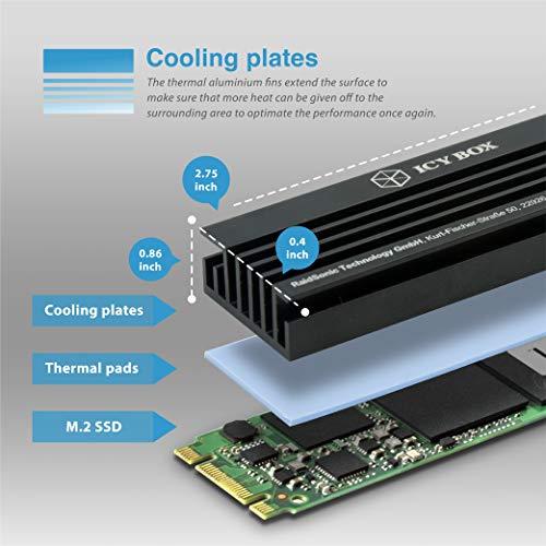 Raidsonic | Aušintuvas M.2 SSD | ICY BOX IB-M2HS-70