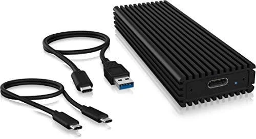 „Raidsonic“ | Juodas | ICY BOX IB-1816M-C31 išorinis C tipo korpusas, skirtas M.2 NVMe SSD diskui