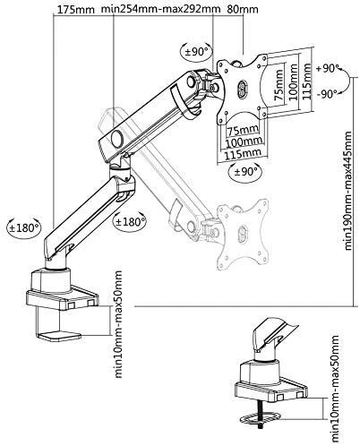 Icy Box Raidsonic | Sieninis laikiklis | Pasukti; Pasukamas; Pakreipti; Pagrindo pasukimas | 32 " | Maksimalus svoris (talpa) 8kg | Juodas